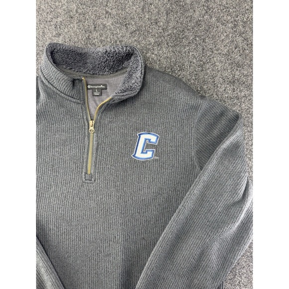 Creighton Bluejays Champion Elite Women's 1/4 Zip Fleece Pullover - Picture 2 of 8